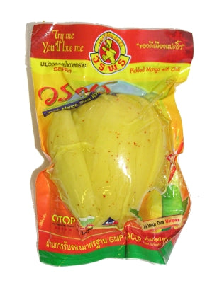 Thai Pickled Mango with Chilli 180g - WORAPORN