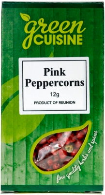 Pink Peppercorns 12g - GREEN CUISINE