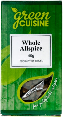 Whole Allspice 40g - GREEN CUISINE