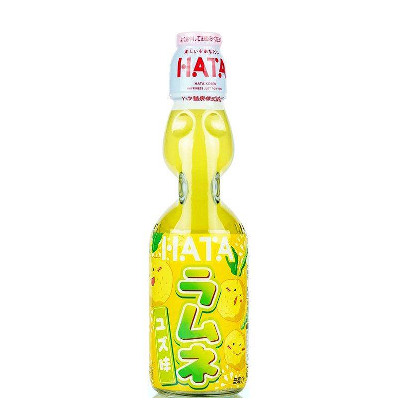 RAMUNE Carbonated Soft Drink - Yuzu Flavour - HATA