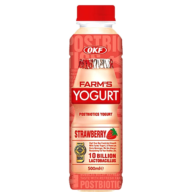 FARM'S Probiotic Yoghurt Drink - Strawberry - OKF