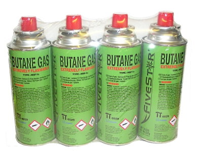 Gas Canisters for Portable Gas Stove 4x227g