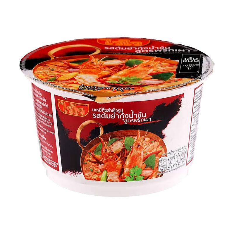 Instant BOWL Noodles – Creamy Tom Yum Flavour 70g – WAI WAI