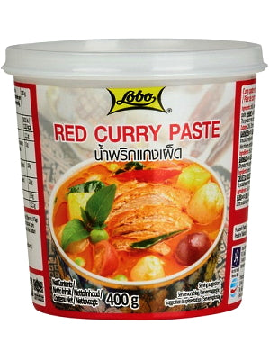 Red Curry Paste 400g - LOBO