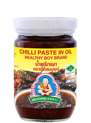 Chilli Paste in Oil (jar) - HEALTHY BOY