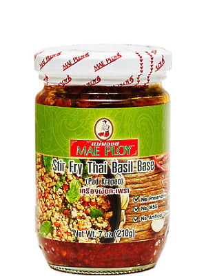 Stir-Fry Thai Basil Base (Pad Krapao) 210g – MAE PLOY