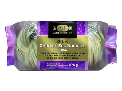 Chinese Egg Noodles - Thick - JADE PHOENIX