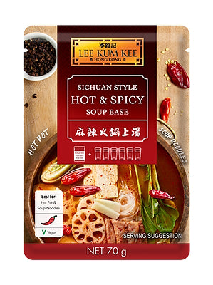 Sichuan Style Hot & Spicy Soup Base - LEE KUM KEE