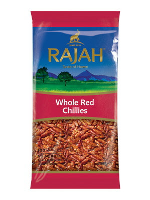 Dried Whole Red Chillies 200g - RAJAH