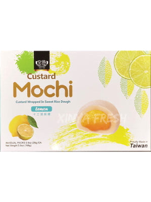 Custard Mochi – Lemon 168g – Q Brand
