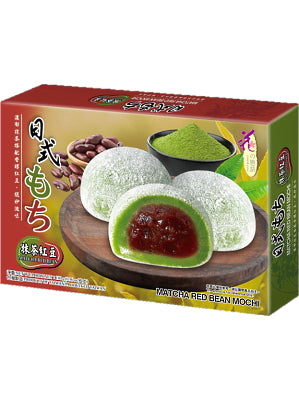 Matcha Red Bean Mochi 180g – LOVE & LOVE