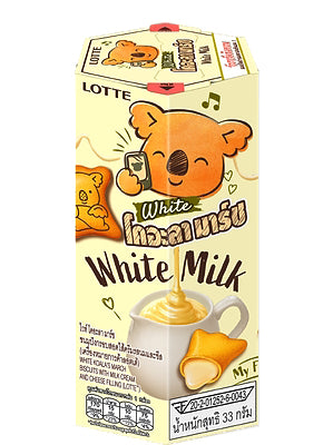 KOALA’S MARCH Cream-filled Biscuits – Milk Cream & Cheese Flavour – LOTTE