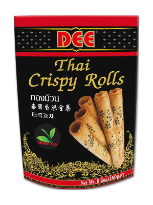 Thai Crispy Rolls (Thong Muan) - Green Tea Flavour - DEE