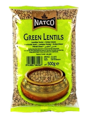 Green Lentils 500g - NATCO