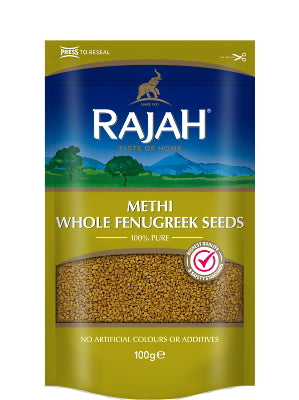 Fenugreek (Methi) Seeds 100g - RAJAH