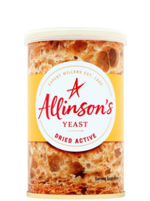 Dried Active Yeast 125g - ALLINSON'S