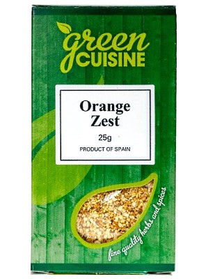 Orange Zest 25g - GREEN CUISINE