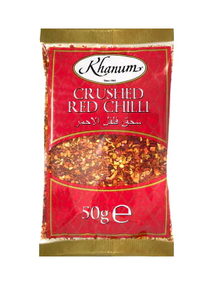 Crushed Red Chilli 50g - KHANUM