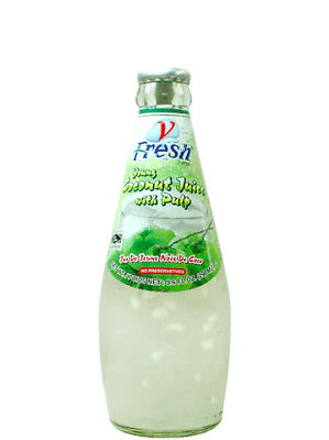 Young Coconut Juice with Pulp V FRESH RaanThai Oriental Supermarket