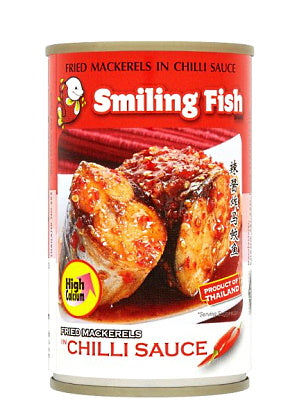 Fried Mackerel in Chilli Sauce - SMILING FISH