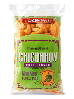 Chicharon (Fried Pork Rind) - Jalapeno Flavour - KAIN-NA