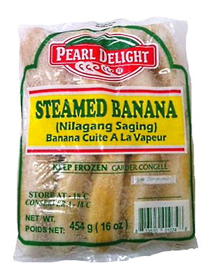 Frozen Steamed Banana - PEARL DELIGHT