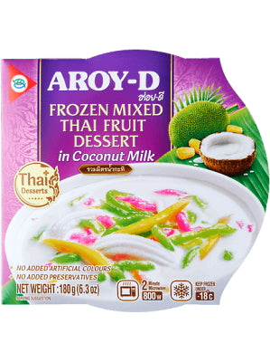 Thai Fruit Dessert in Coconut Milk - AROY-D