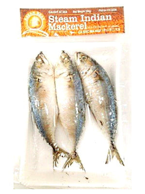 Steamed Indian Mackerel 250g – ASIAN SEAS