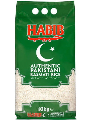 Pakistani Basmati Rice 10kg - HABIB – RaanThai Oriental Supermarket