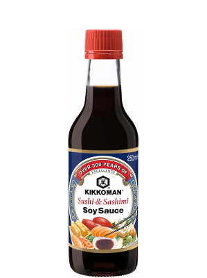 Sushi & Sashimi Soy Sauce 250ml - KIKKOMAN