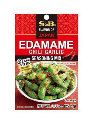 EDAMAME Seasoning Mix - Chilli & Garlic - S&B