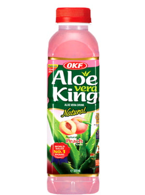 Aloe Vera Drink - Peach Flavour - OKF