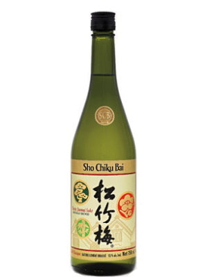 Sho Chiku Bai Classic Junmai Sake 750ml - TAKARA