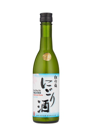 Sho Chiku Bai Nigori Silky Mild Nigori (cloudy) Sake 375ml - TAKARA