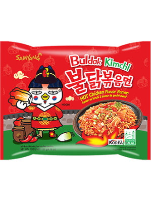 Buldak KIMCHI Hot Chicken Flavour Ramen - SAMYANG