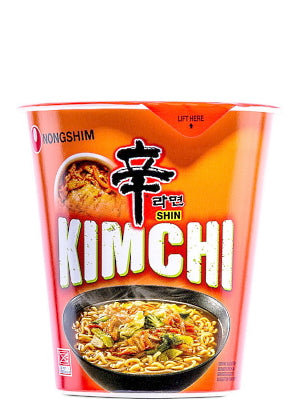 Instant CUP Noodle Soup Kimchi Ramyun - NONG SHIM