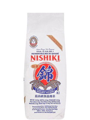 U.S. No.1 Extra Fancy Premium Grade Sushi Rice (Med. Grain) 2.5kg - NISHIKI