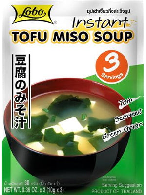 Instant Tofu Miso Soup - LOBO