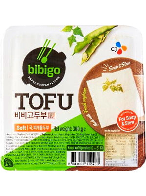 Korean Soft Tofu (for Soup & Stew) 300g - BIBIGO