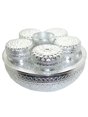 Ornate Aluminium Bowl Set - 24cm(d) – SEAL