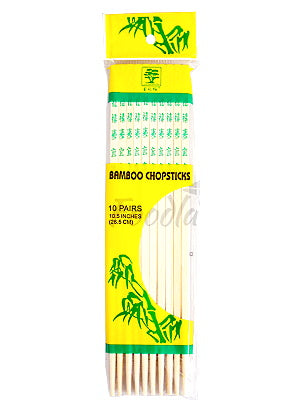 Bamboo Chopsticks (10 pairs) – GOLDEN BANYAN