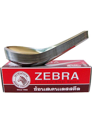 Stainless Steel Spoons (12pcs) – ZEBRA