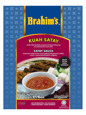 Satay Sauce (Kuah Satay) - BRAHIM'S – RaanThai Oriental Supermarket