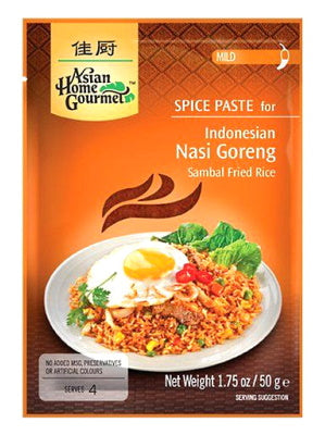Indonesian Nasi Goreng (Sambal Fried Rice) Spice Paste - ASIAN HOME GOURMET