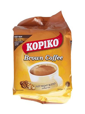 BROWN 3in1 Coffee Mix 10x27.5g - KOPIKO