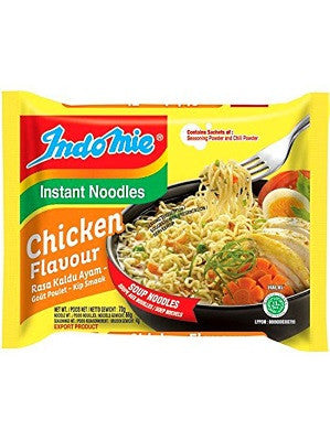 Instant Noodles - Chicken Flavour 40x70g - INDO MIE