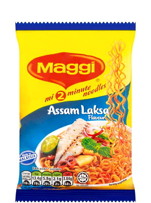 2-Minute Noodles - Assam Laksa Flavour - MAGGI