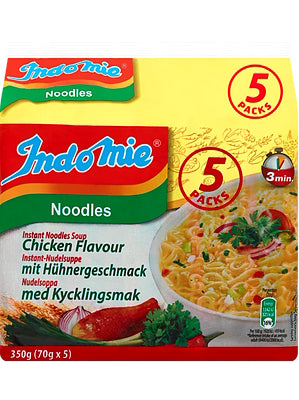 Instant Noodles - Chicken Flavour MULTIPACK 5x70g - INDO MIE