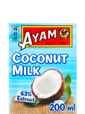 Coconut Milk 200ml (carton) - AYAM