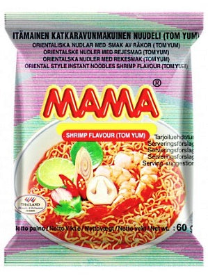 Instant Noodles – Tom Yum Flavour 30x60g – MAMA